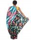 Vibrant Safari Sunset Sari