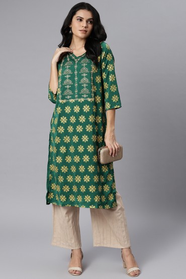 Embroidered Floral Tunic