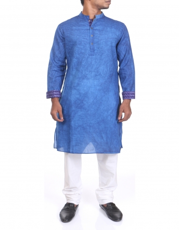 Cool Dyed Cotton Panjabi