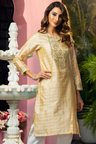 Arabesque Silk Tunic