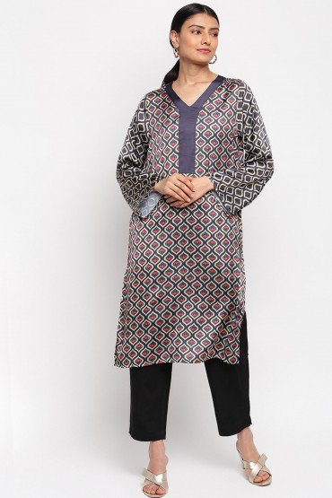 Damascan Print Tunic