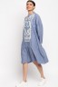 Embroidered Frill Tunic