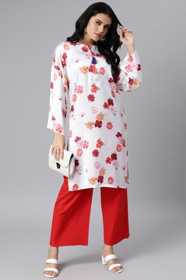 Floral Print Tunic