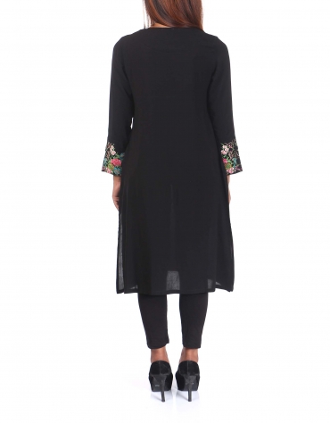 Long Tunic with Embroidery