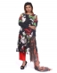 Cutout Shoulder Kameez Set
