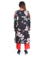 Cutout Shoulder Kameez Set