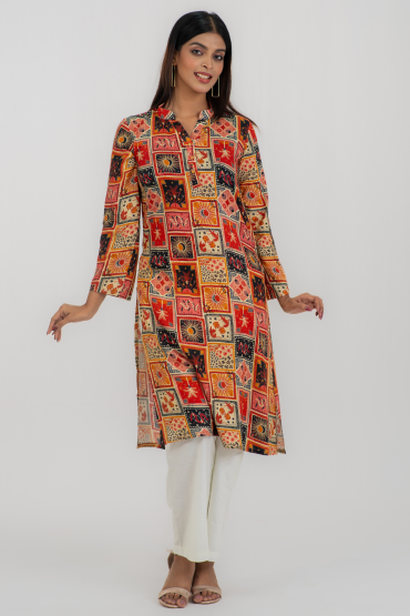 Printed Single Tunic