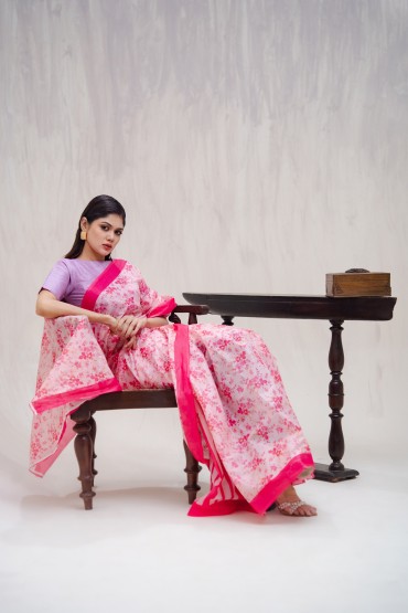Printed Sari