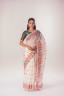 Floral Embroidered Cotton Sari