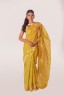 Floral Embroidered Cotton Sari