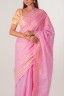 Paisley Embroidered Cotton Sari