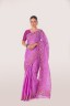Ornate Embroidered Cotton Sari