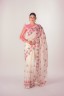 CrossStitch Embroidered Cotton Sari