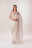 Diamond Embroidered Half Silk Sari