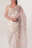 Diamond Embroidered Half Silk Sari