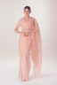 Oasis Embroidered Half Silk Sari