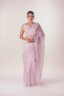 Dragonfly Embroidered Half Silk Sari