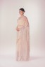 Dragonfly Embroidered Half Silk Sari