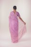 Dragonfly Embroidered Half Silk Sari