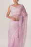 Dragonfly Embroidered Half Silk Sari