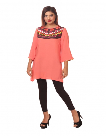 Tribal Printed Short Tunic