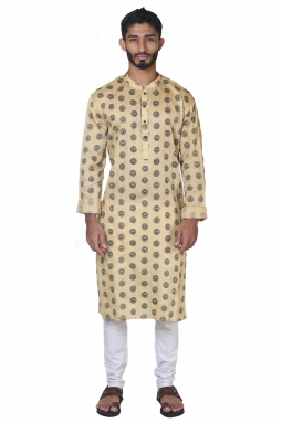 Printed Cotton Panjabi