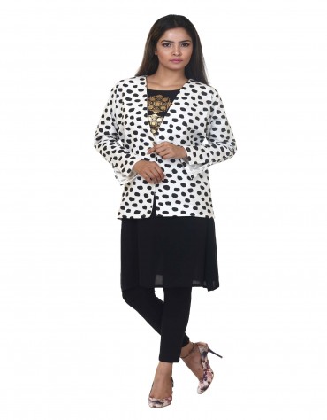 Abstract Print Jacket