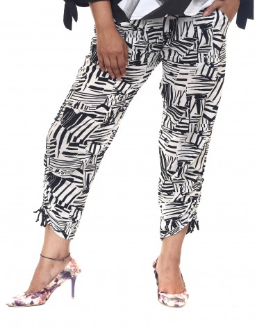 Printed Ankle Pant