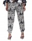 Printed Ankle Pant