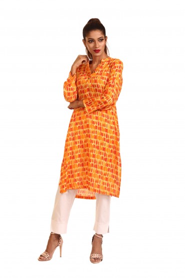 Abstract Print Tunic