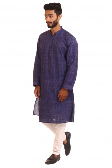 Printed Cotton Panjabi
