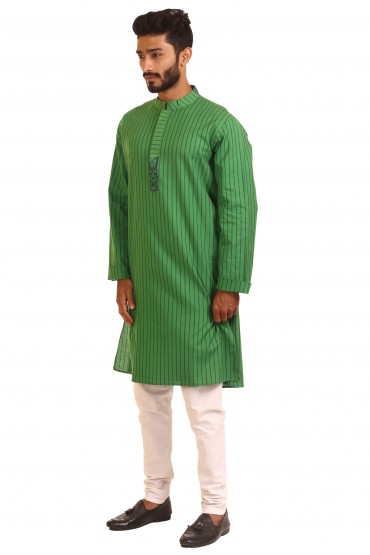 Striped Cotton Panjabi