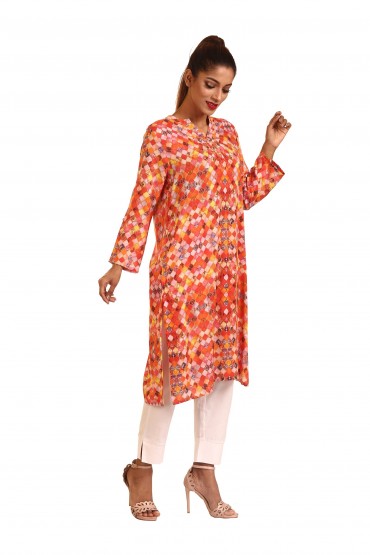 Geometric Print Tunic
