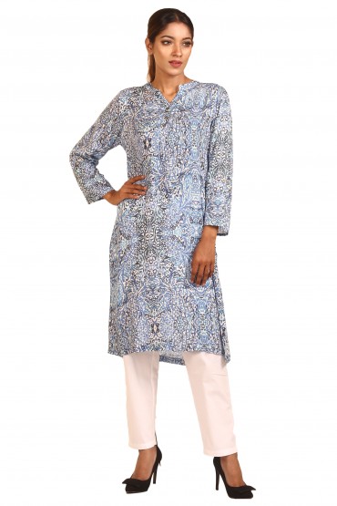 Abstract Print Tunic
