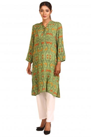 Floral Print Tunic