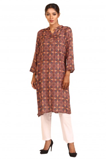 Kaleidoscope Print Tunic