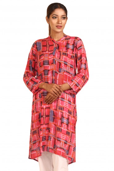 Abstract Print Tunic