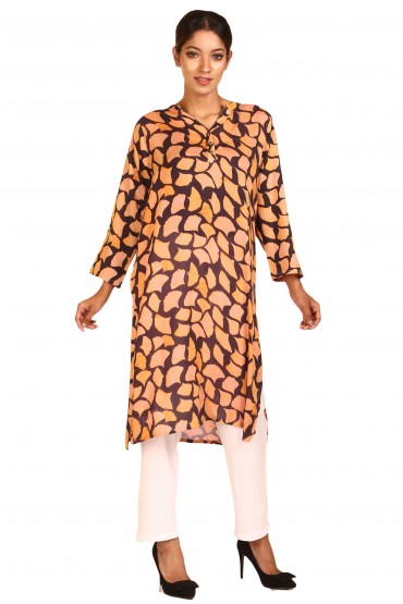 Abstract Print Tunic