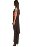 Glittery Pleated Sari Pant