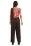 Glittery Pleated Sari Pant