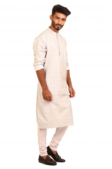 Geometric Print Panjabi