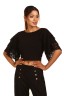 Knit Ethnic Sari Blouse