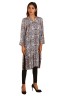 Geometric Floral Print Tunic