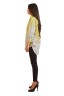 Ombre Geometric Print Top