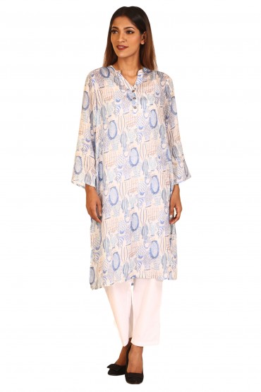 Abstract Print Tunic