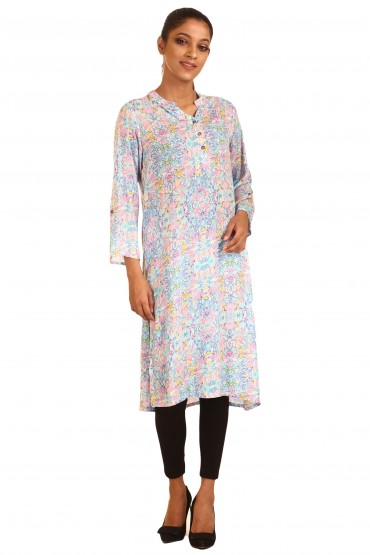 Floral Print Tunic