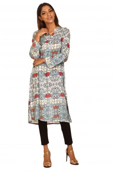 Floral Print Tunic