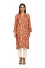 Abstract Rose Print Tunic