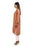 Abstract Rose Print Tunic
