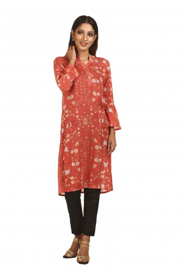 Floral Print Tunic